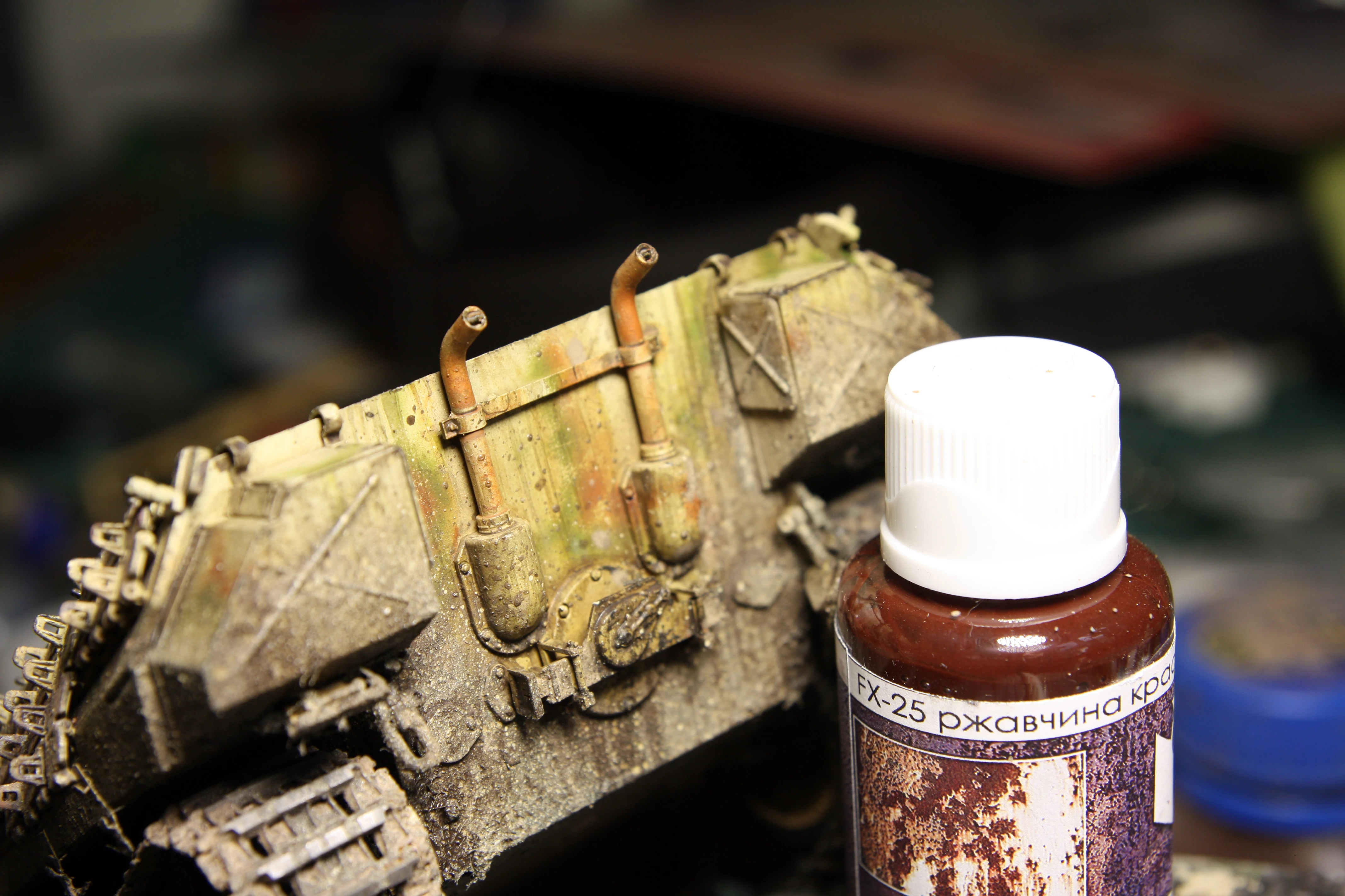 FX25 Эффект Ржавчина красно-коричневая (Rust red-brown)